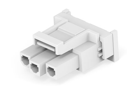 TE Connectivity Conector Rectangular VAL-U-LOK Conector Hembra De 3 Vías, 9A, Montaje De Cable