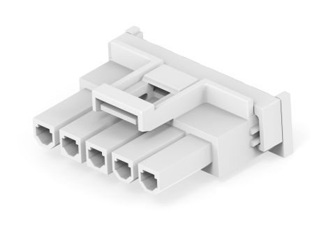TE Connectivity VAL-U-LOK Rechteck-Steckverbinder Rechteckige Steckverbindergehäuse, Buchse 5-polig / 9A, Kabelmontage