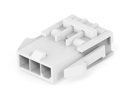 TE Connectivity VAL-U-LOK Rechteck-Steckverbinder Rechteckige Steckverbindergehäuse, PIN 3-polig / 9A, Tafelmontage