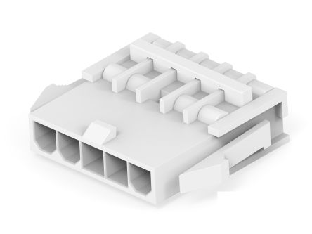 TE Connectivity VAL-U-LOK Rechteck-Steckverbinder Rechteckige Steckverbindergehäuse, PIN 5-polig / 9A, Tafelmontage
