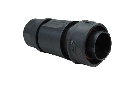 Amphenol Industrial Conector Circular Macho Serie FLS6BS14xxxP03 De 12 Vías Macho, Cable, IP67, IP68, IP69K