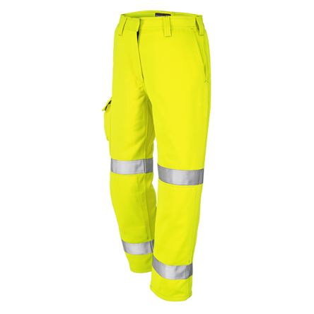 ProGARM Pantalón, Talla 31plg, De Color Amarillo, Antiestático, Protección Contra Destello De Arco