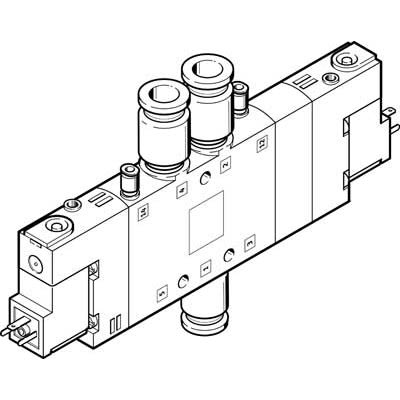 Festo, 8 Mm Elektro- Magnetventil 110 V AC, Schließer