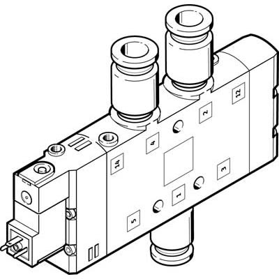 Festo, 10 Mm Elektro- Magnetventil 110 V AC