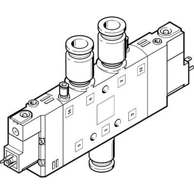 Festo, 12 Mm Elektro- Magnetventil 230 V AC