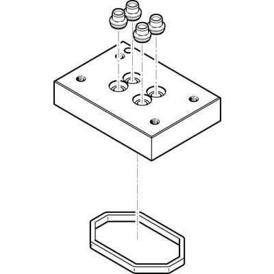 Festo Steckverbinder-Satz, Serie CPV10