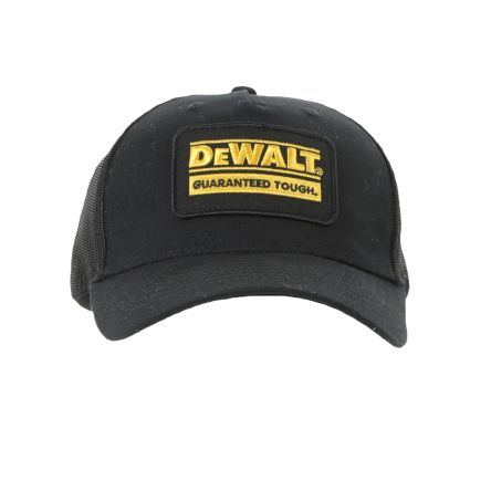 DeWALT Gorra De 35 % Poliéster, 65 % Algodón Negro