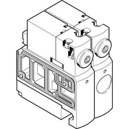 Festo Steuer- Magnetventil 22 V DC