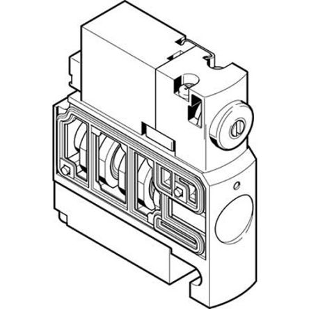 Festo Steuer- Magnetventil 22 V DC, Öffner