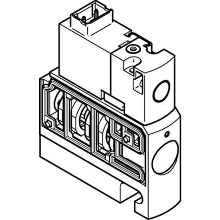 Festo Steuer- Magnetventil 5 V DC, Öffner