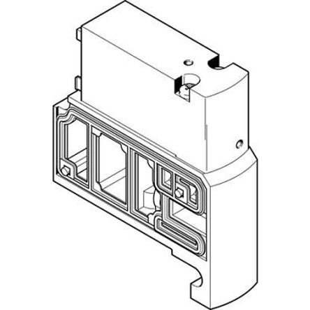 Festo Blocco Di Alimentazione Aria CPVSC1-SP-P