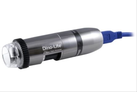 Dinolite USB 3.0 Digital Mikroskop, Vergrößerung 10 → 220X 45fps Beleuchtet, Weiße LED, 5M Pixels