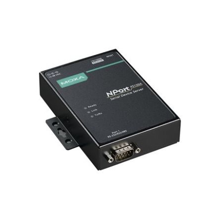 MOXA Geräteserver 1 Ethernet-Anschlüsse 1 Serielle Ports RS232, RS422, RS485 921.6kbit/s