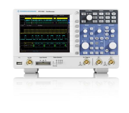 Rohde & Schwarz Bundle De Osciloscopio De Banco RTC-BNDL, Calibrado RS, Canales:2 A, 300MHZ