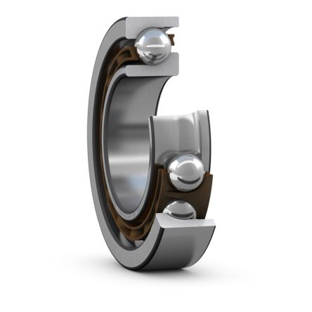 SKF 7206 BEP Single Row Angular Contact Ball Bearing- Open Type End Type, 30mm I.D, 62mm O.D