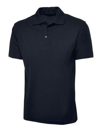 RS PRO Navy 20% Organic Cotton, 30% Recycled Cotton, 50% Recycled Polyester Polo Shirt, UK- XL