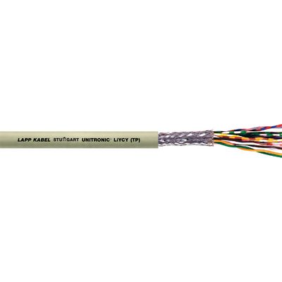 Lapp UNITRONIC Datenkabel, 6-paarig 0,14 Mm² Ø 7.1mm S/UTP Schirmung PVC Isoliert Twisted Pair Grau