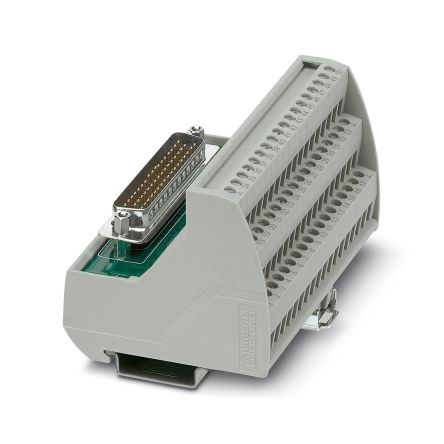 Phoenix Contact VIP-3 Schnittstellenmodul Sub-D, Stecker, 50-polig, 25 V Ac, 60 V Dc, / 2A, DIN-Hutschiene