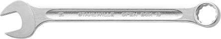 STAHLWILLE Combination Spanner, 19mm, Metric, Double Ended, 230 mm Overall