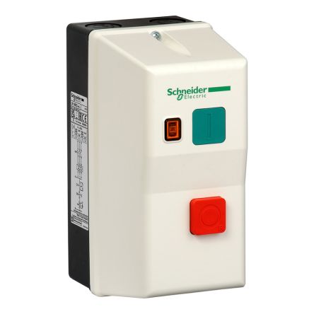 Schneider Electric TeSys DOL Starter, DOL, 0.37 kW, 415 V ac, 3 Phase, IP65
