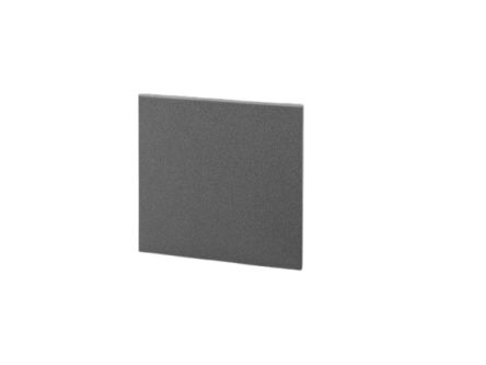 Rittal Anthracite Plastic Blanking Cover, 124 x 124mm