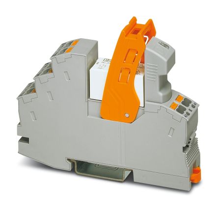Phoenix Contact RIF-1-RPT-LV-24AC/2X21AU Series Relay Module, DIN Rail Mount, 24V ac Coil, DPDT, 2-Pole