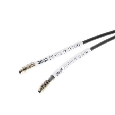 Omron Through Beam Photoelectric Sensor, Barrel Sensor, 250 mm Detection Range