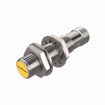 Turck Sensor De Proximidad, M12 X 1, Alcance 2 Mm, Salida PNP, 10 → 30 V Dc, IP67, 2kHz