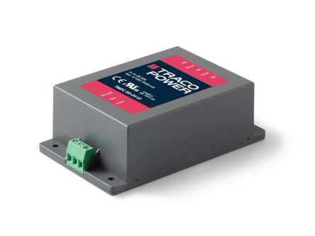 TRACOPOWER TMDC 60 DC/DC-Wandler 60W 24 V Dc IN, 12V Dc OUT / 5A 2.5kV Dc Isoliert