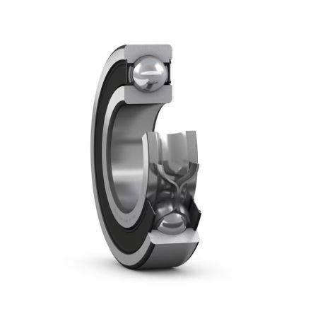 SKF W 6008-2RS1 Single Row Deep Groove Ball Bearing- Both Sides Sealed 40mm I.D, 68mm O.D