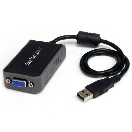 StarTech.com Adapter, USB 2.0, USB A 1 Display, - VGA, 1600 X 1200