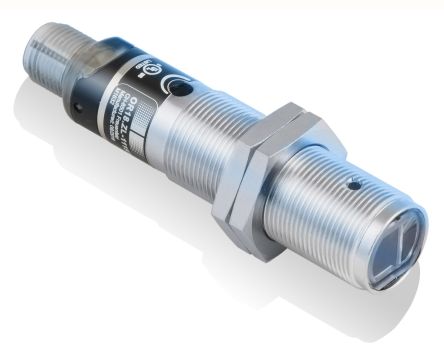 Baumer OR18 Zylindrisch Optischer Sensor, Reflektierend, Bereich 16 Mm, PNP Ausgang, 4-poliger M12-Steckverbinder