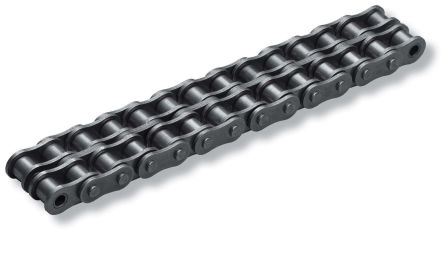 瑞诺德 滚子链, 16B-2链型, 双工绞线, 钢制, 5m长, 25.4mm节距, 5.4kg/m