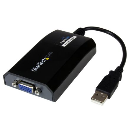StarTech.com Adapter, USB 2.0, USB A 1 Display, - VGA, 1920 X 1200