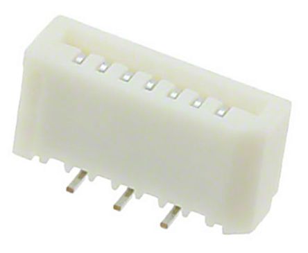 Molex, Easy-On, 52808 1mm Pitch 7 Way Straight Female FPC Connector, Non-ZIF