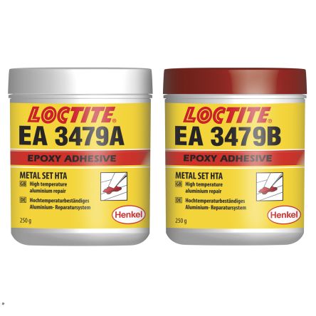 Loctite Hysol 3479 Epoxidharz-Kleber Metall-gefüllt Grau Für Aluminium, Dose 500 G