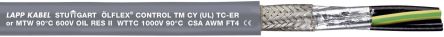 Lapp Câble De Commande Blindé ÖLFLEX CONTROL TM CY 600 V, 18 X 1 Mm², 17 AWG Gris, 50m