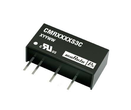 Murata Power Solutions Murata CMR DC/DC-Wandler 0.75W 5 V Dc IN, 5V Dc OUT / 150mA 3kV Dc Isoliert