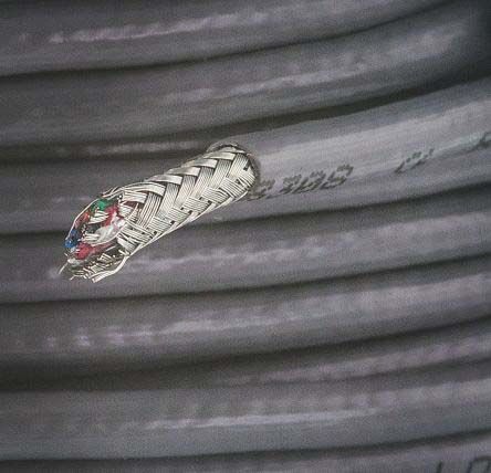 Alpha Wire Cavo Industriale Multipolare Schermato A 7 Cond. 0,23 Mm², 24 AWG, 300 V, Ø5.11mm, L. 30m