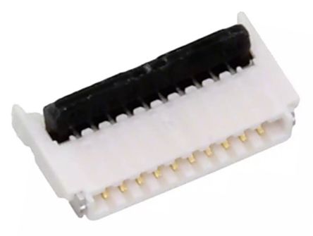 Molex Easy On, SMD FPC-Steckverbinder, Stecker, 10-polig / 1-reihig, Raster 0.5mm Lötanschluss