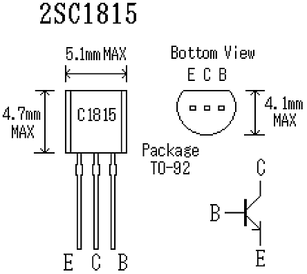 2SC1815 General Purpose Amplifier NPN Transistor UK Seller 