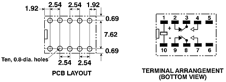 Qty 5 pcs-OMRON G6H-2 3VDC Low Signal Relay  1A PCB 