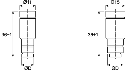 Eaton 269010 Sicherungsstecker mit Blinkmelder und Sicherung D02 35A Gl/Gg Set Bestehend aus 3 Stück 400VAC 