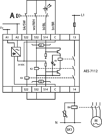 AES7112.3 | Schmersal Safety Switch/Interlock Safety Relay, 24V ac, 1 ...