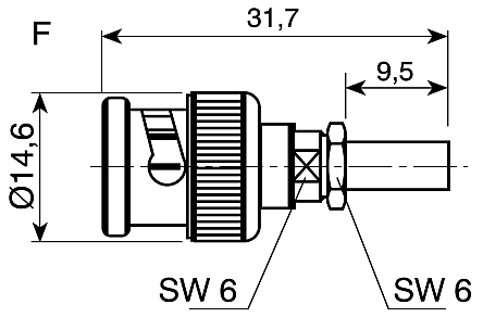 rj45 connector autocad drawing