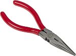 RS PRO Long Nose Pliers, 200 mm Overall, Straight Tip