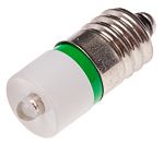 RS PRO White LED Indicator Lamp, 48V ac/dc, BA9s Base, 10mm Diameter,  1180mcd