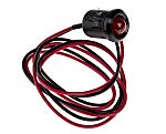 14 V Indicator CAMDENBOSS Incandescent Red 6.4mm Mounting Hole Size Lead Wire 