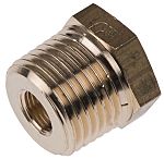 0124 12 00 Legris, Legris Brass Pipe Fitting, Straight Compression  Compression Olive, Female to Female 12mm, 293-6765