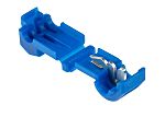 100 BLUE SCOTCH LOCK 1.1MM TO 2.6MM CABLE WIRE CRIMP JOINER SPLICING CONNECTOR 